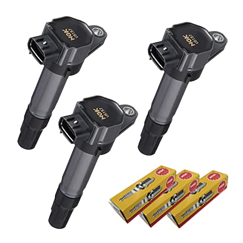 パレット MK21S イグニッションコイル 3本 NGK 国産 正規品 点火 NGK スズキ イグニッションコイル パレット MK21S 3本セット U5157